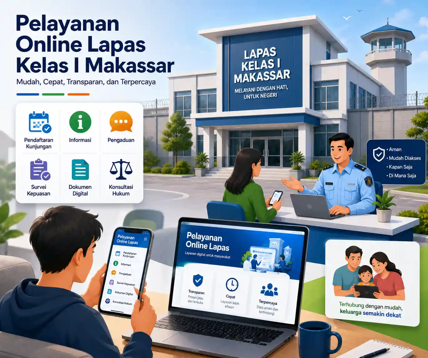 Area layanan kunjungan